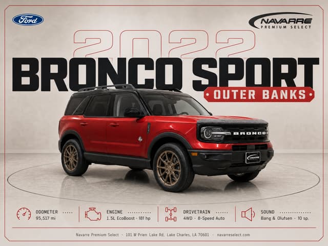 2022 Ford Bronco Sport Outer Banks
